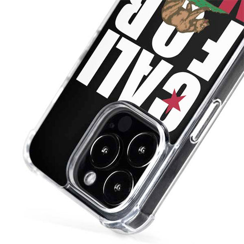 California Black Block iPhone 15 Pro MagSafe Case